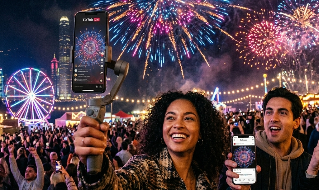 social media fireworks trends in India