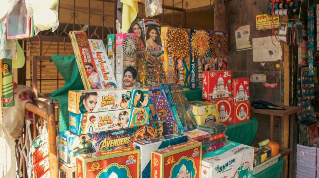 showcasing the Premium Fireworks Sets to Upsell